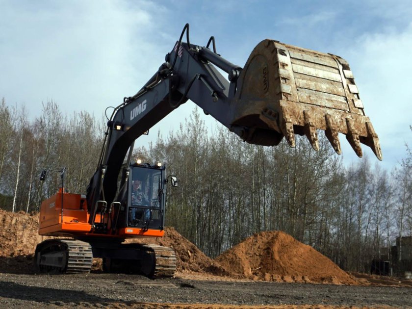 Экскаватор погрузчик UMG