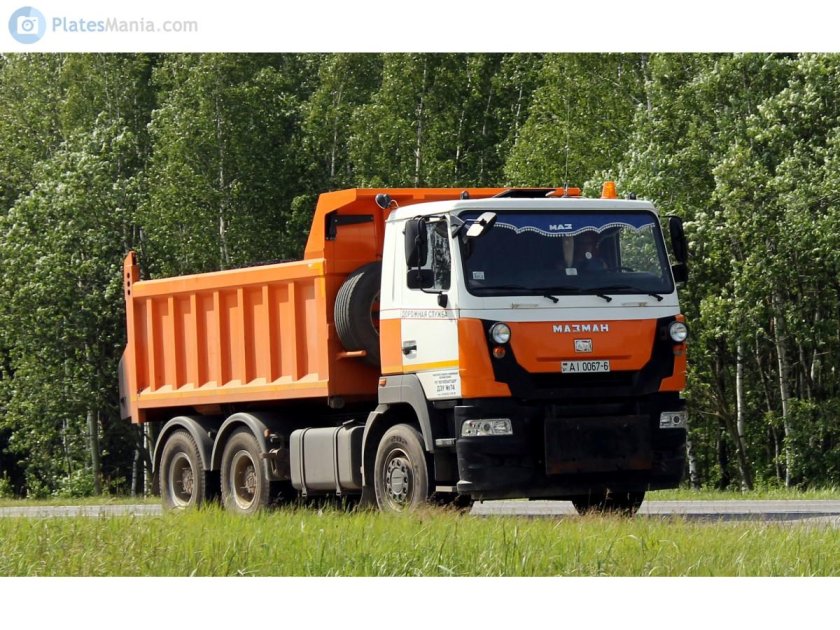 МАЗ ман самосвал