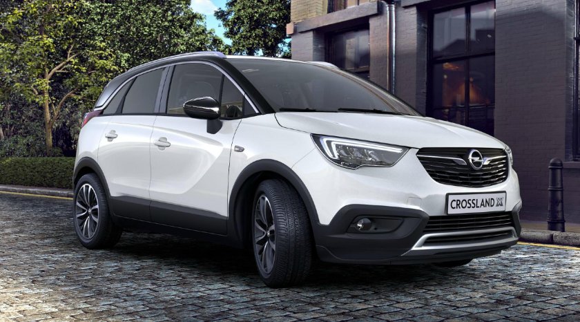 Opel Crossland x габариты
