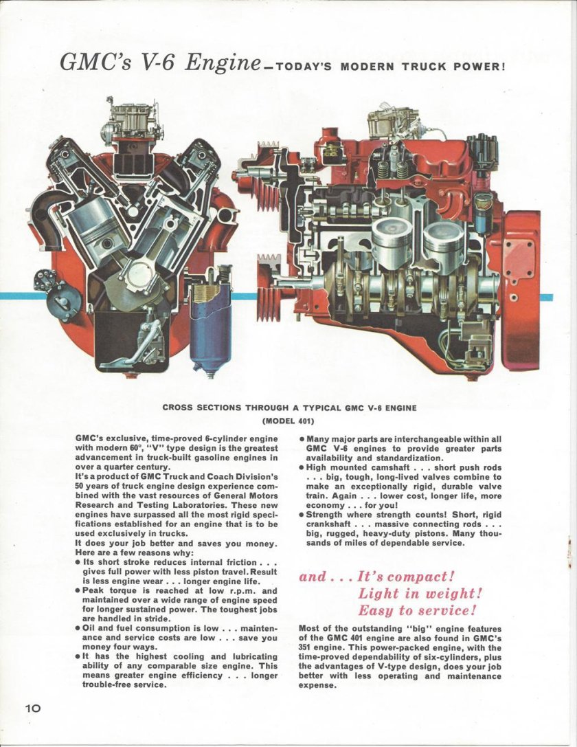 GMC v6 engine