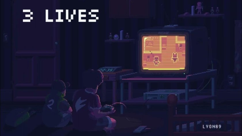 Комната ночью