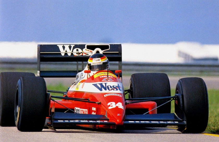 Формула 1 1989 Zakspeed