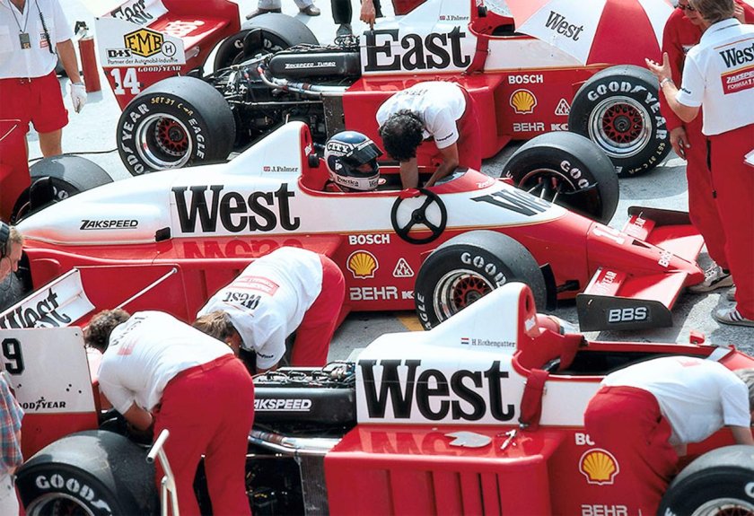 West Спонсор формула 1