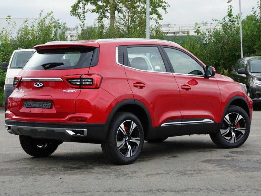 Chery Tiggo 4 Pro красный