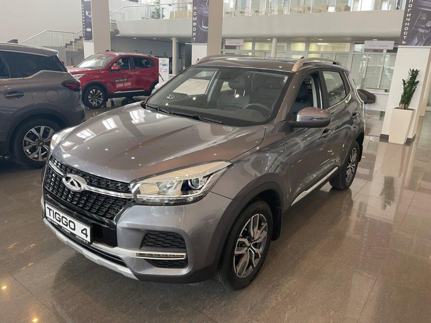 Черри Тигго 4 серебристый