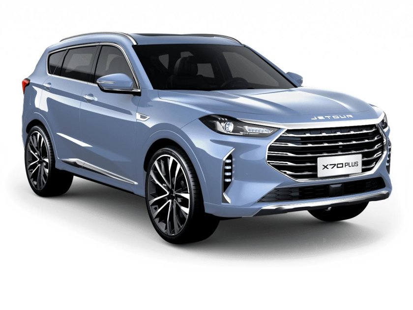 Jetour x70 Plus серо голубой