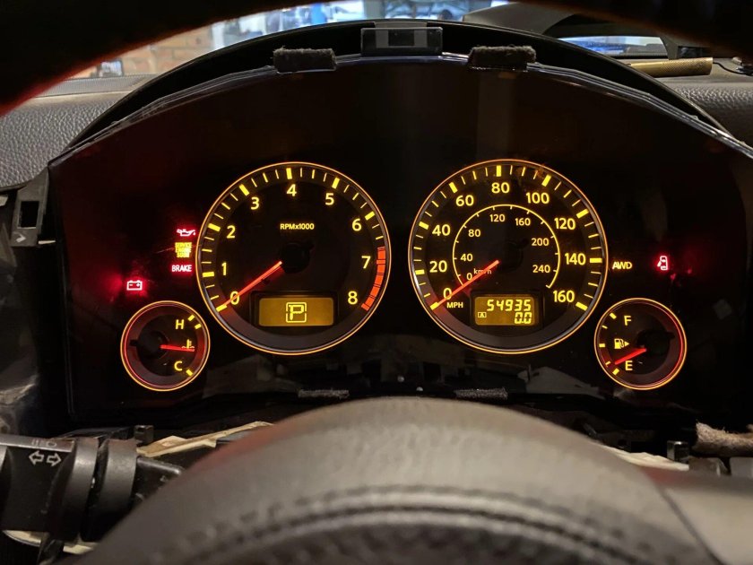 Панель приборов Инфинити fx35