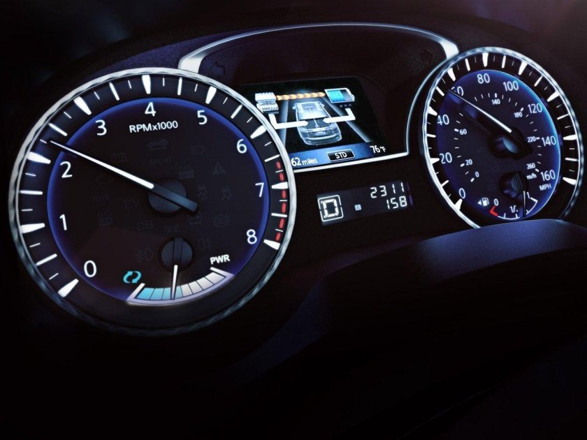 Приборная панель Инфинити qx80