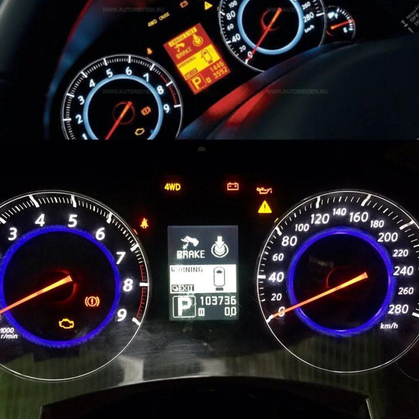 Приборная панель Infiniti fx35