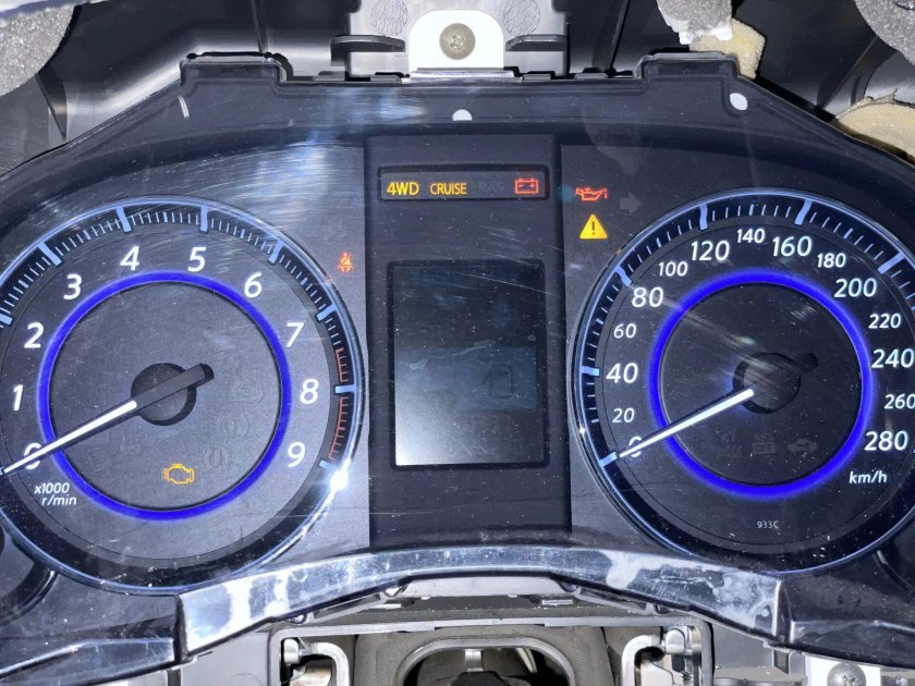 Панель приборов infiniti ex