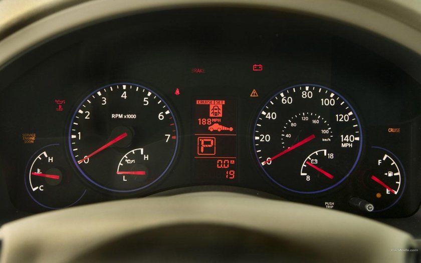 Приборка Infiniti qx56