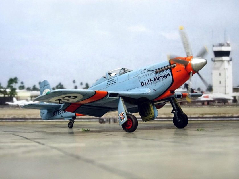 Гоночный самолёт p-51 Voodoo