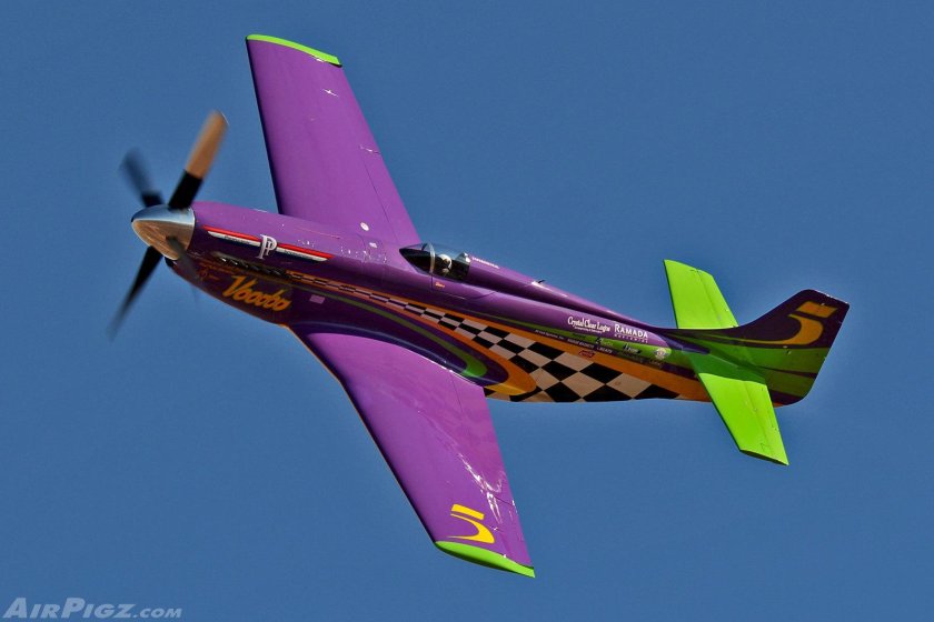 Гоночный самолёт p-51 Voodoo