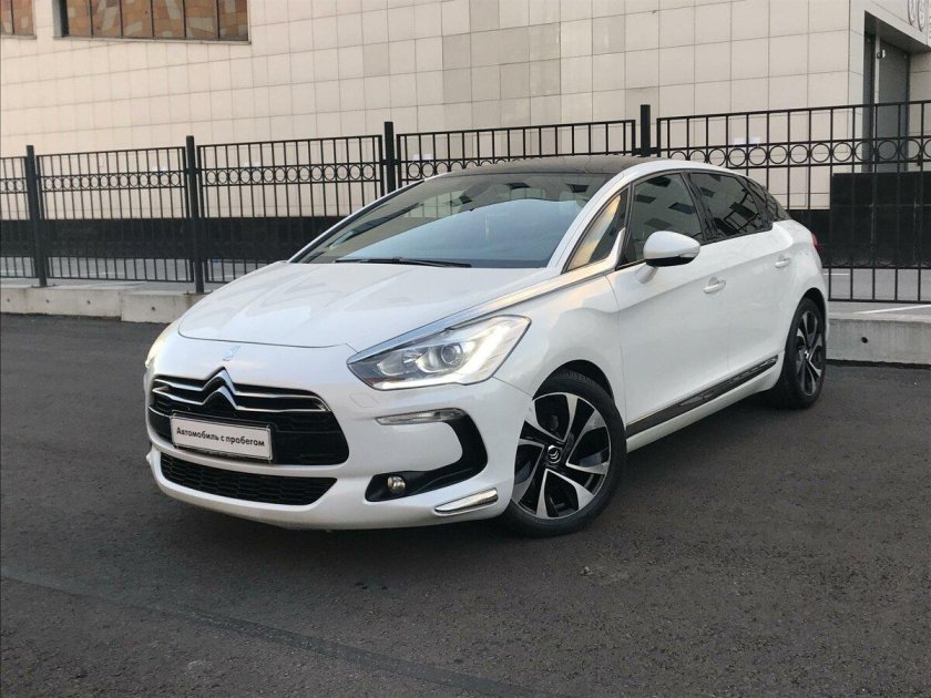 Citroen ds5 белая