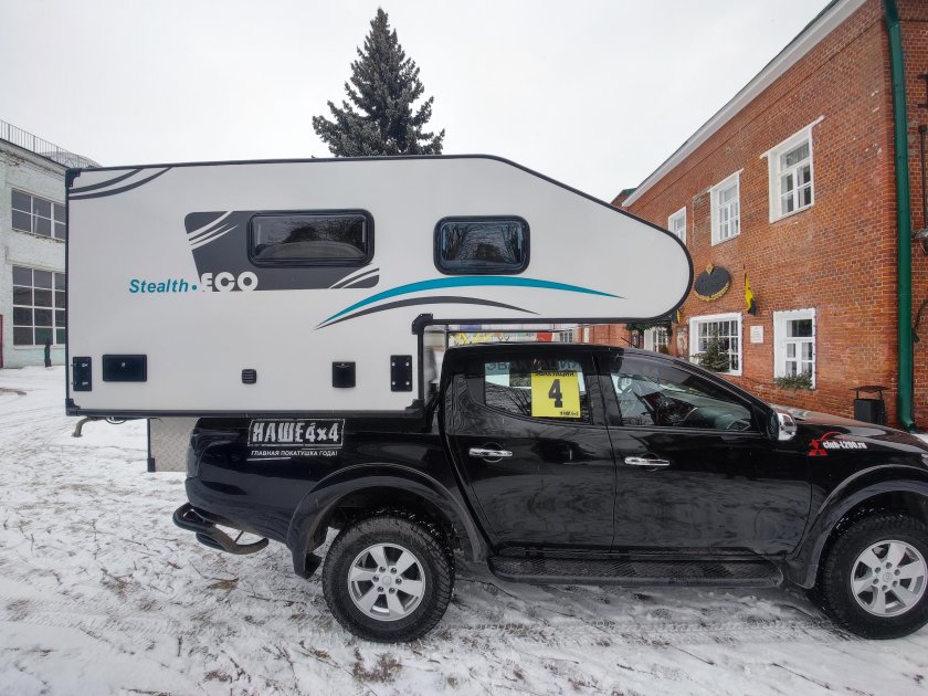 Жилой модуль в пикап