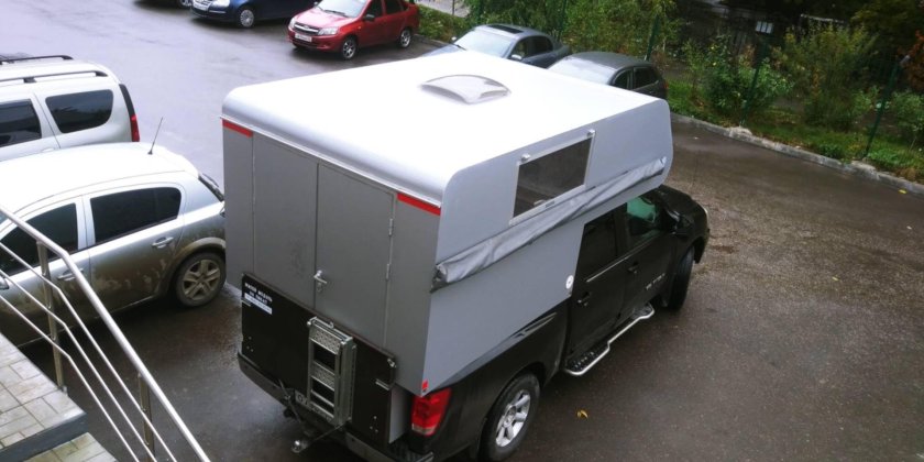 Жилой модуль на пикап