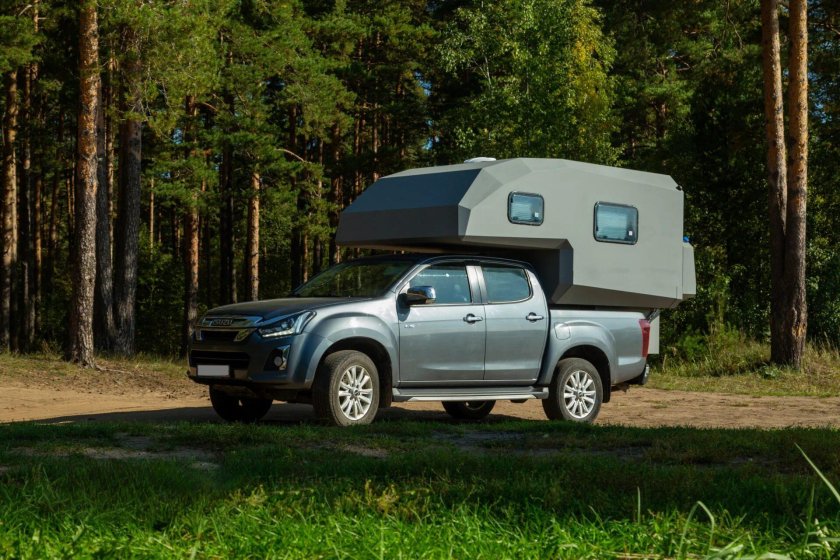 Жилой модуль "ястреб" в пикап