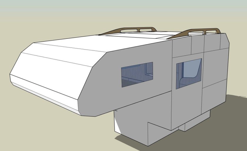 Жилой модуль Lance 845 Camper