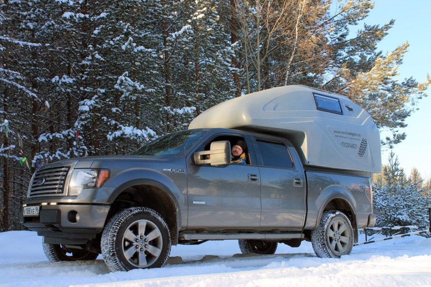 Жилой модуль на пикап Helix 1500