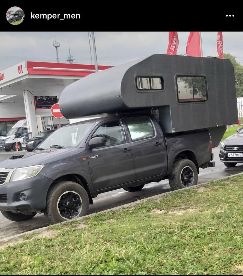 Жилой модуль на пикап Пилигрим