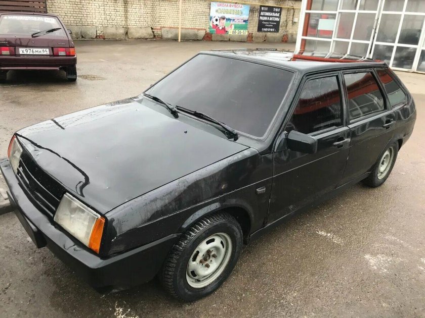 ВАЗ 2109 черная