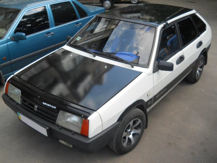 ВАЗ 21099 С черной крышей