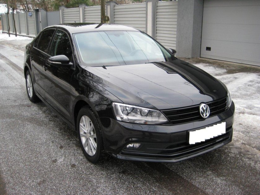 Фольксваген Джетта 6 Рестайлинг черная