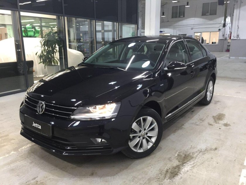 Volkswagen Jetta 2017 черная