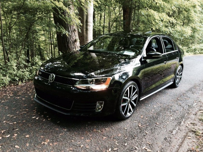 Volkswagen Jetta gli 2015 черная