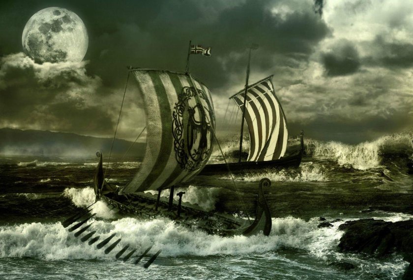 Драккар норманнов