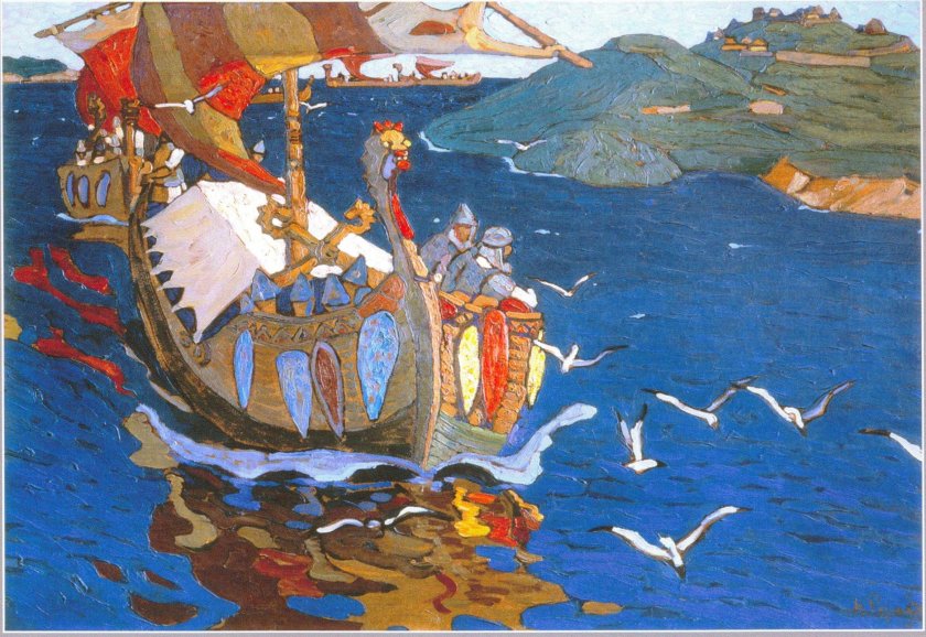 Рерих Николай Константинович заморские гости