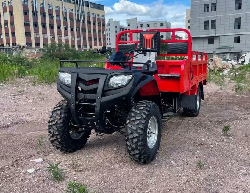 Квадроцикл грузовой с кузовом