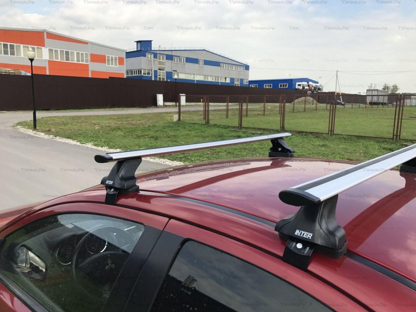 Багажник на крышу Шкода Рапид 2014