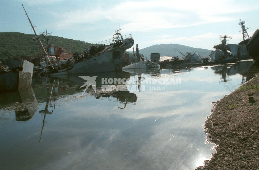 Кладбище кораблей Владивосток
