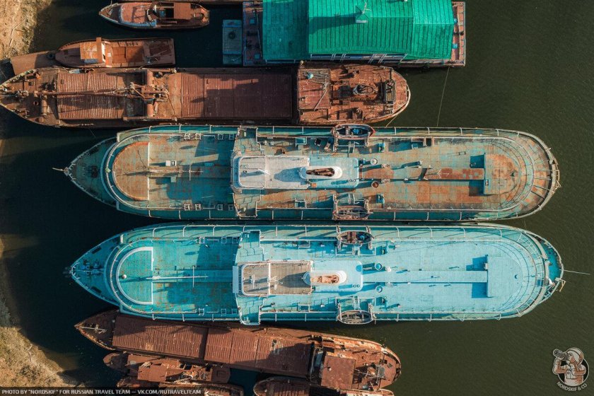 Затон уфа кладбище кораблей
