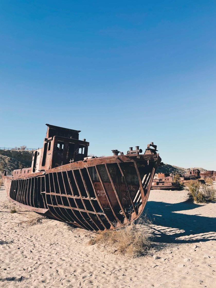 Кладбище кораблей аральское море