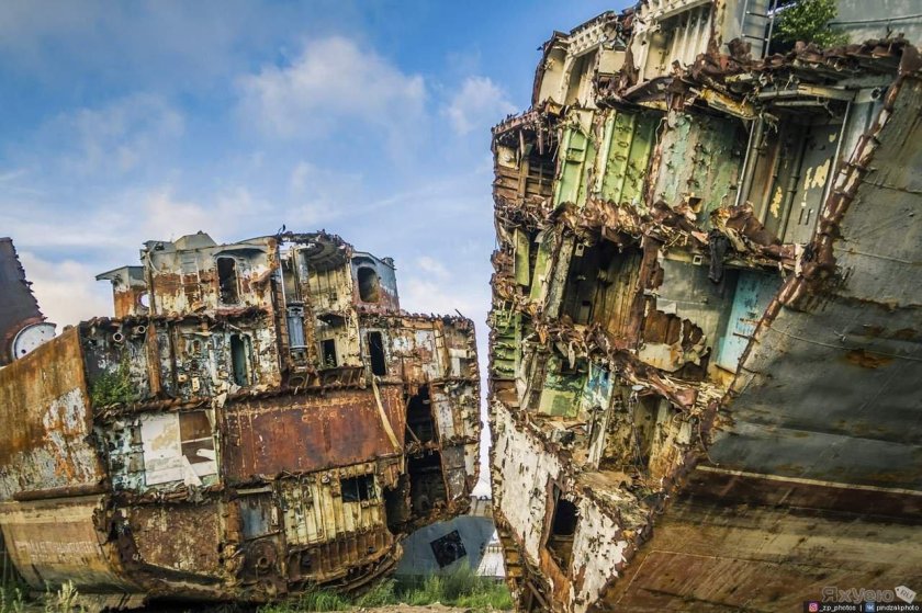 Кладбище кораблей Калининград