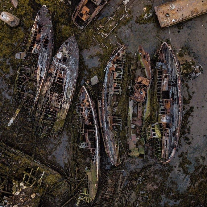 Кладбище кораблей Мурманск