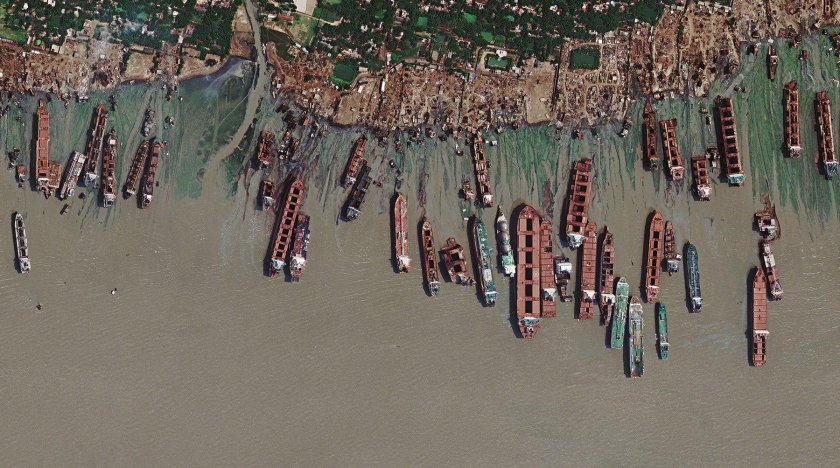 Читтагонг Бангладеш кладбище кораблей