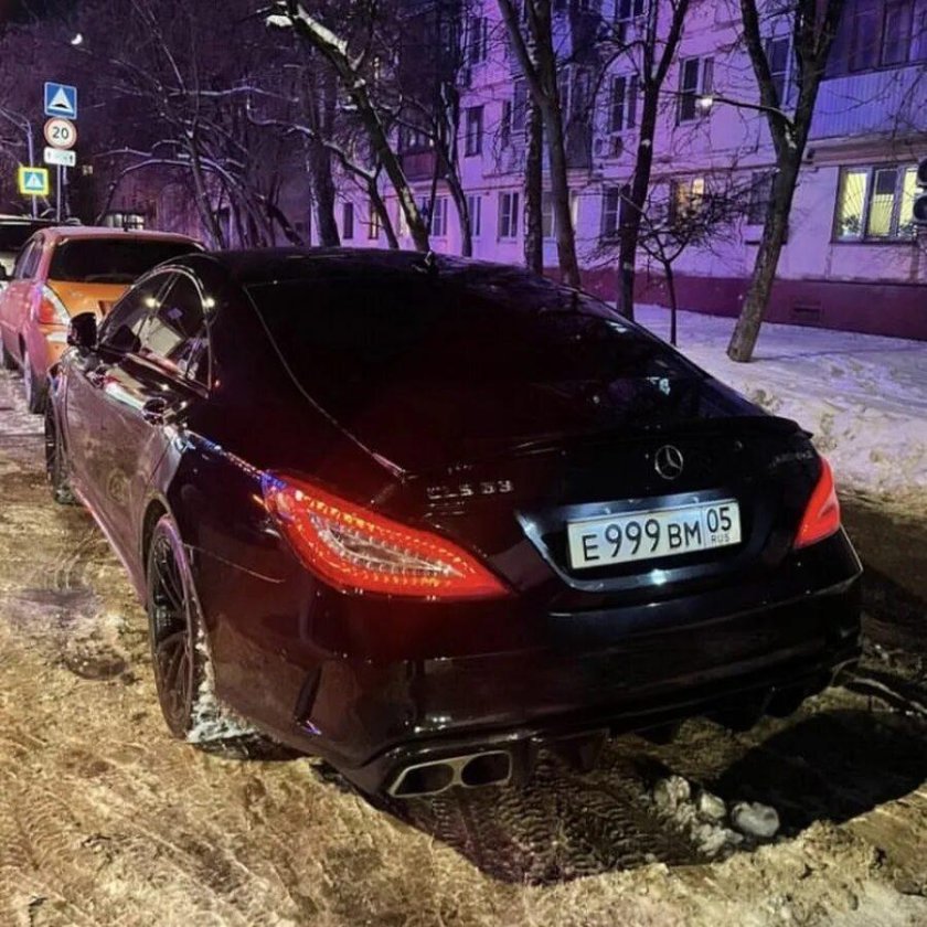 Mercedes CLS 63 AMG Ахмеда Алиасхабова