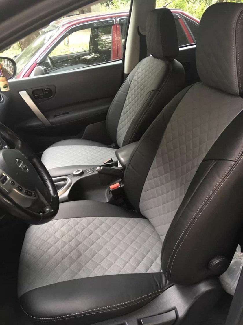 Чехлы Nissan Qashqai +2