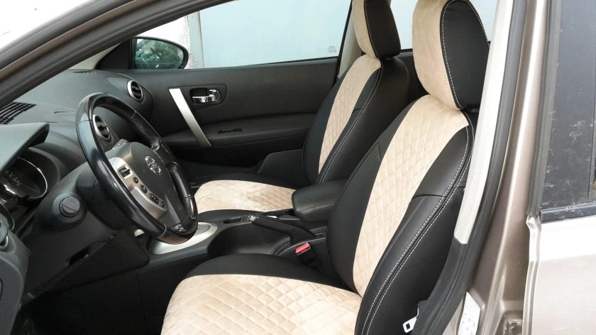 Чехлы Nissan Qashqai +2