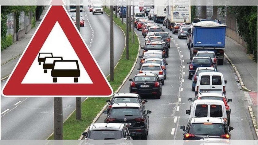 Дорога со знаками