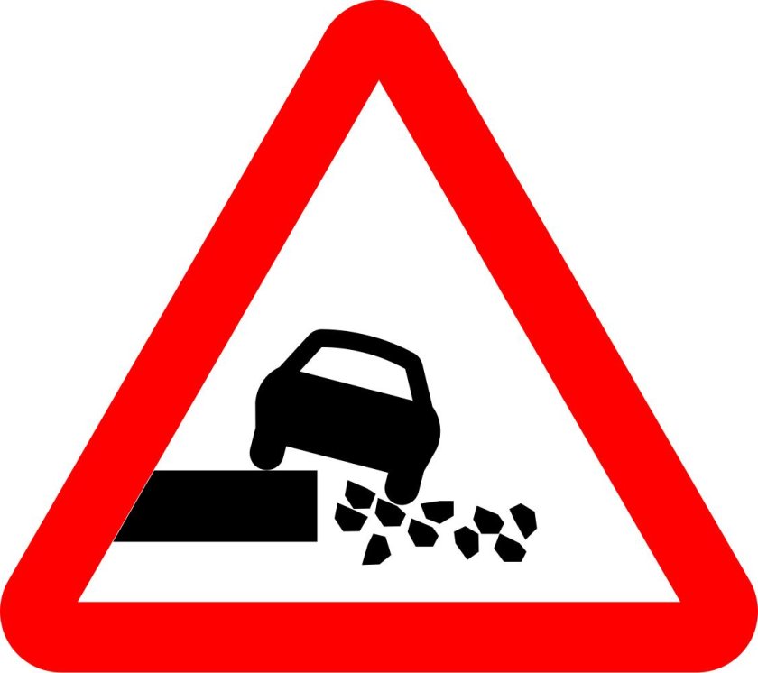 Дорожный знак мойка