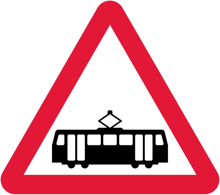 1.5 "Пересечение с трамвайной линией".