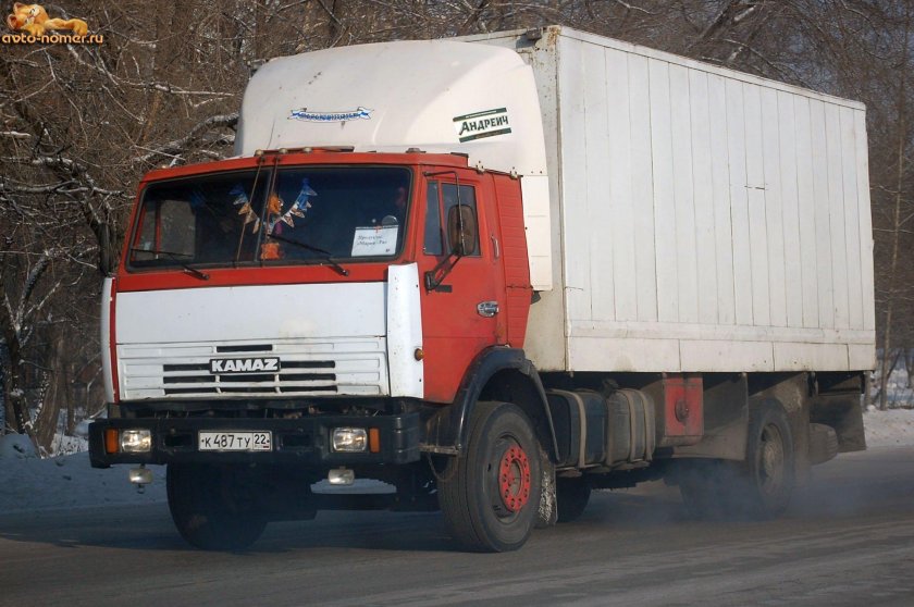 Камаз 5410 фура
