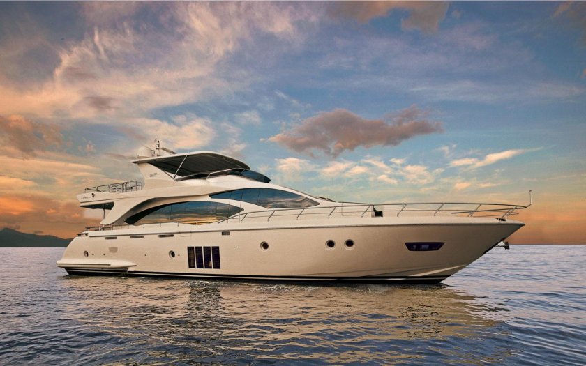 Azimut 85 яхта