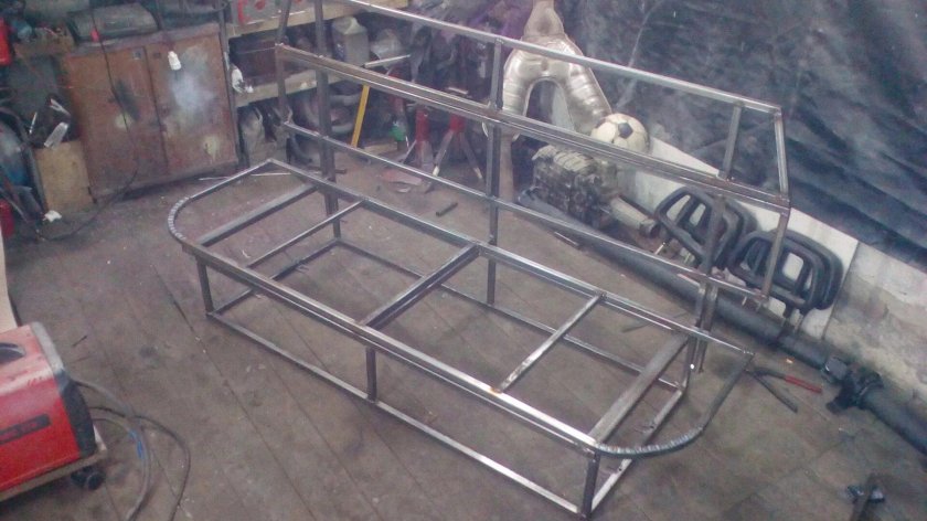 Самодельный диван на Газель фермер