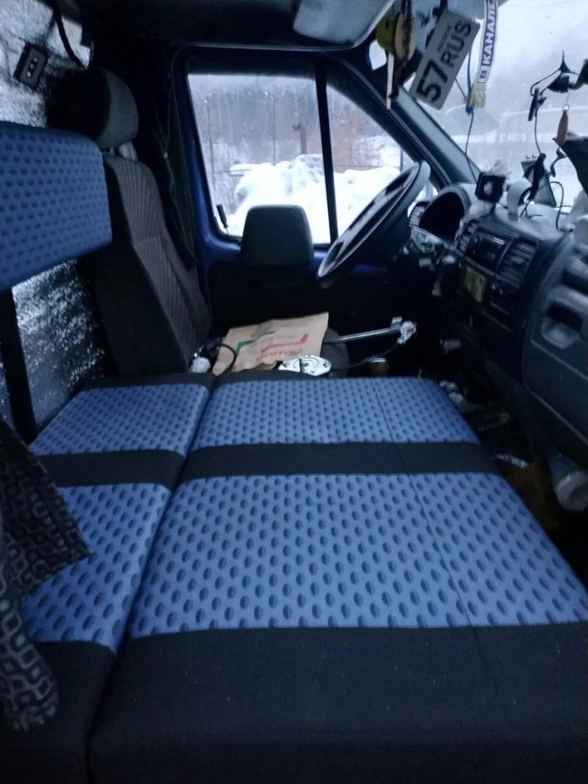 Спальник трансформер на Газель фермер