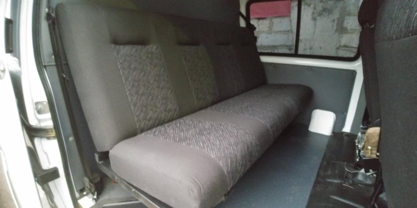 ГАЗ 2217 Баргузин раскладной диван